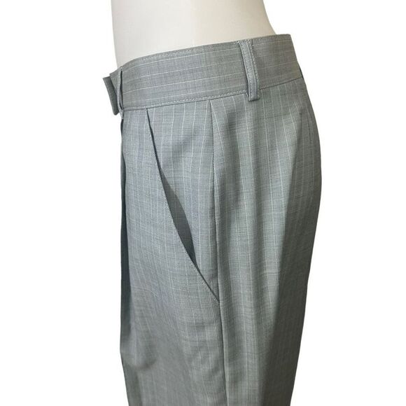 ESCADA Made in Italy Gray 2 Piece Wool Knit Cardigan &‎ Pants Set Vintage sz 40 - Picture 5 of 12